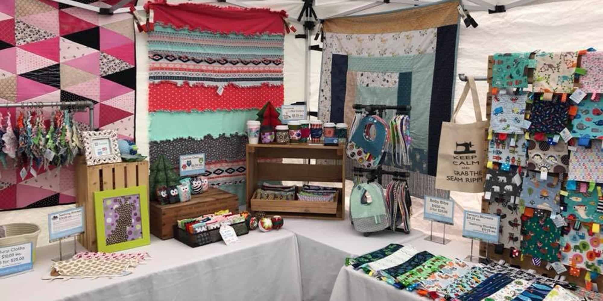 About Nicole Taylor - Feaverishly Quilting - Modesto, CA - farmers market