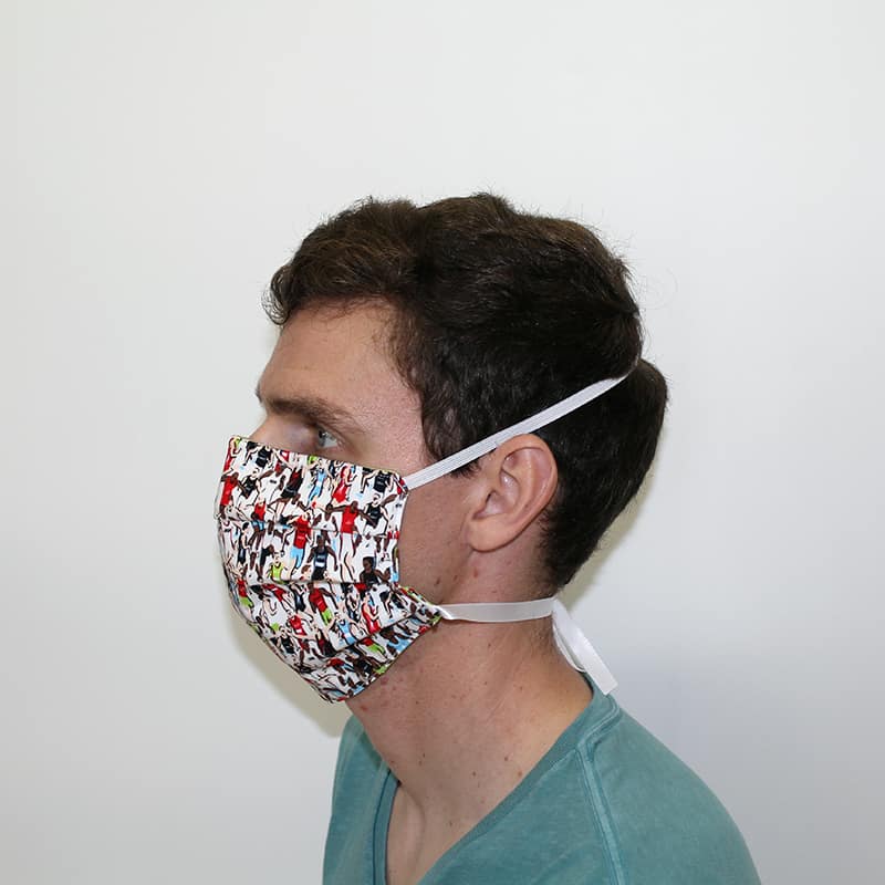 Adult Face Mask on Male