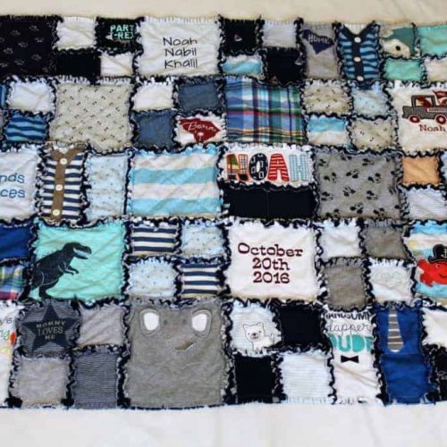 Lap Sized Memory Quilts